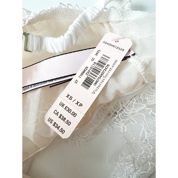 NWT Victoria's Secret Dream Angels Off White Lace Bralette size XS - Picture 4 of 6
